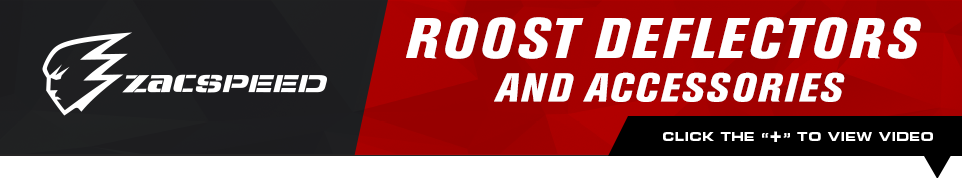 Zac Speed Roost Deflectors and Accessories, Click the plus symbol to view video