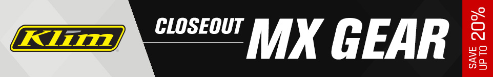 Klim Closeout MX Gear - Save up to 20%