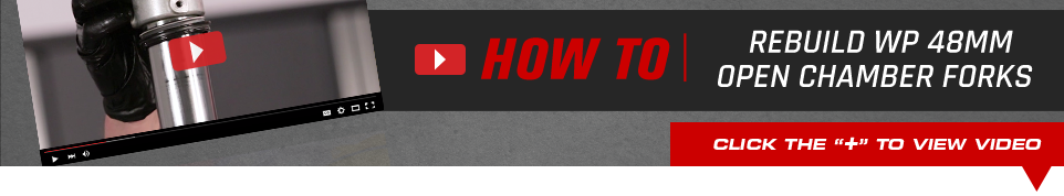 How To: Rebuild WP 48MM Open Chamber Forks - Click below to view video
