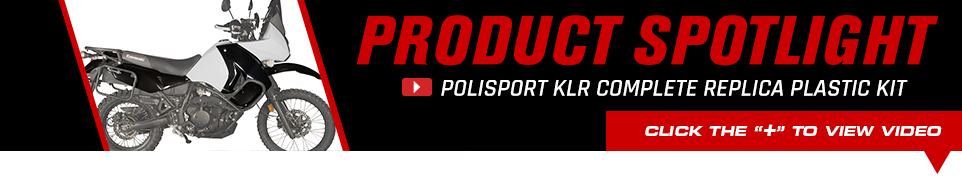 Product Spotlight Polisport KLR Complete Replica Plastic Kit