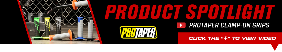 Product spotlight - Pro-Taper Clamp-On Grips - Click below to view video